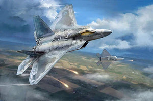 iLoveKit 62801 F-22A Raptor 1/48 Model Kit - A-Z Toy Hobby