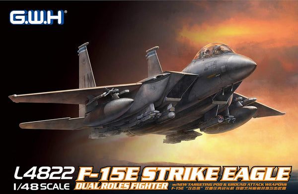 Great Wall Hobby L4822 F-15E Strike Eagle Dual Roles Fighter 1/48 Model Kit