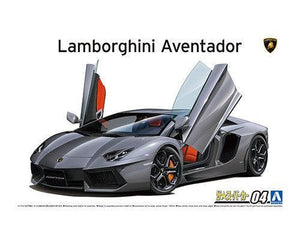 Aoshima 05864 2011 Lamborghini Aventador LP700-4 1/24 Model Kit - A-Z Toy Hobby
