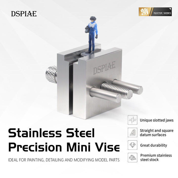 DSPIAE Stainless Steel Precision Mini Vise AT-MV - A-Z Toy Hobby