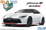 Aoshima 06-PW 2024 Nissan RZ34 Fairlady Z Nismo Prism White Snap Car 1/24 Model Kit