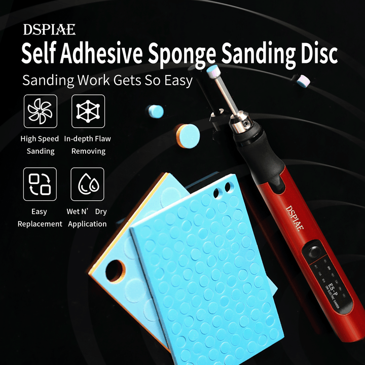 DSPIAE Self Adhesive Sponge Sanding Disc - A-Z Toy Hobby