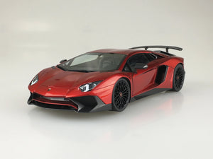 Aoshima 11 2015 Lamborghini Aventador SV 1/24 Model Kit - A-Z Toy Hobby