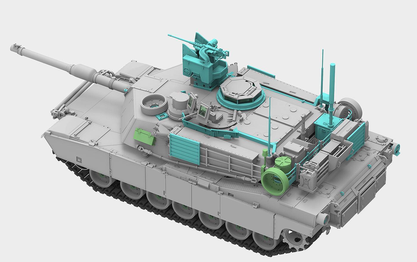 Ryefield Model 5029 M1A2 SEP V2 Abrams 1/35 Model Kit - A-Z Toy Hobby