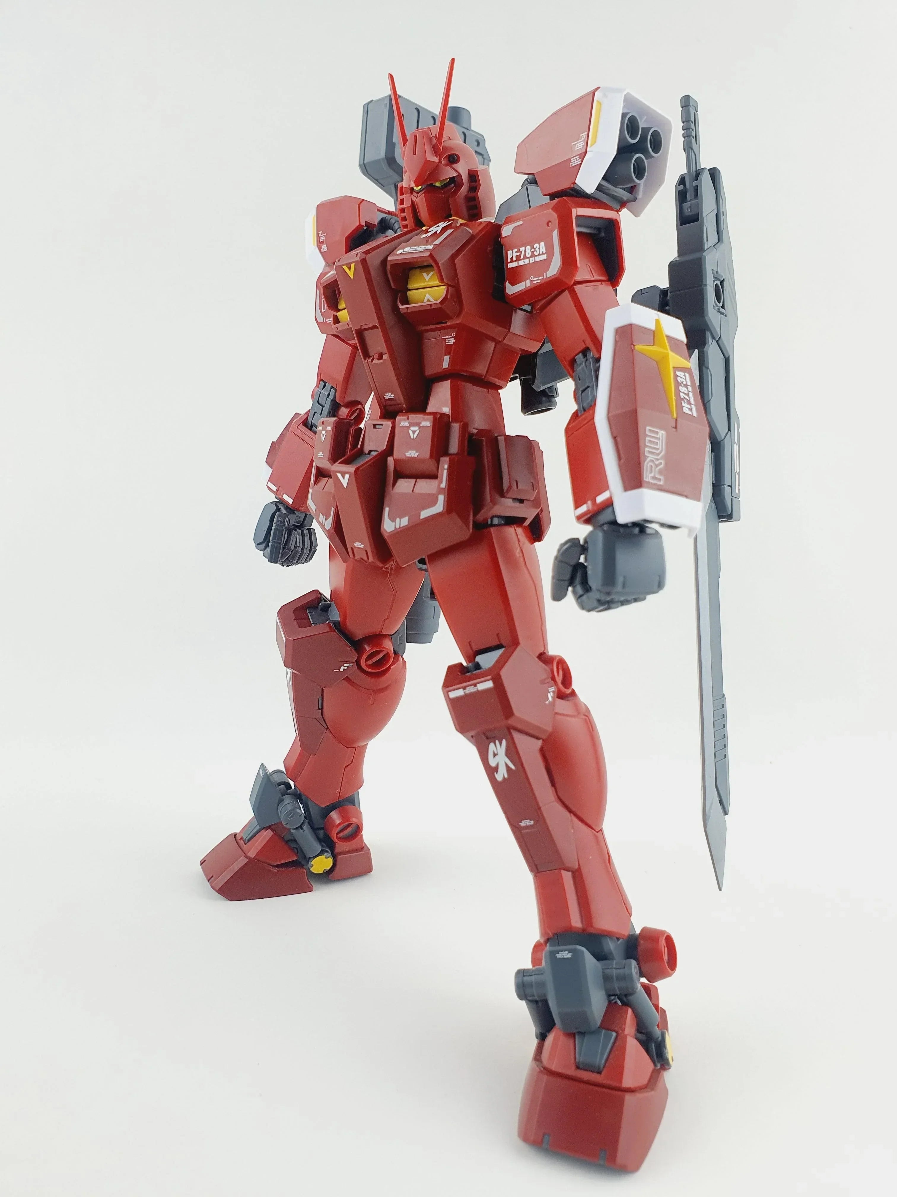 Delpi Water Decal For MG Amazing Red Warrior - A-Z Toy Hobby