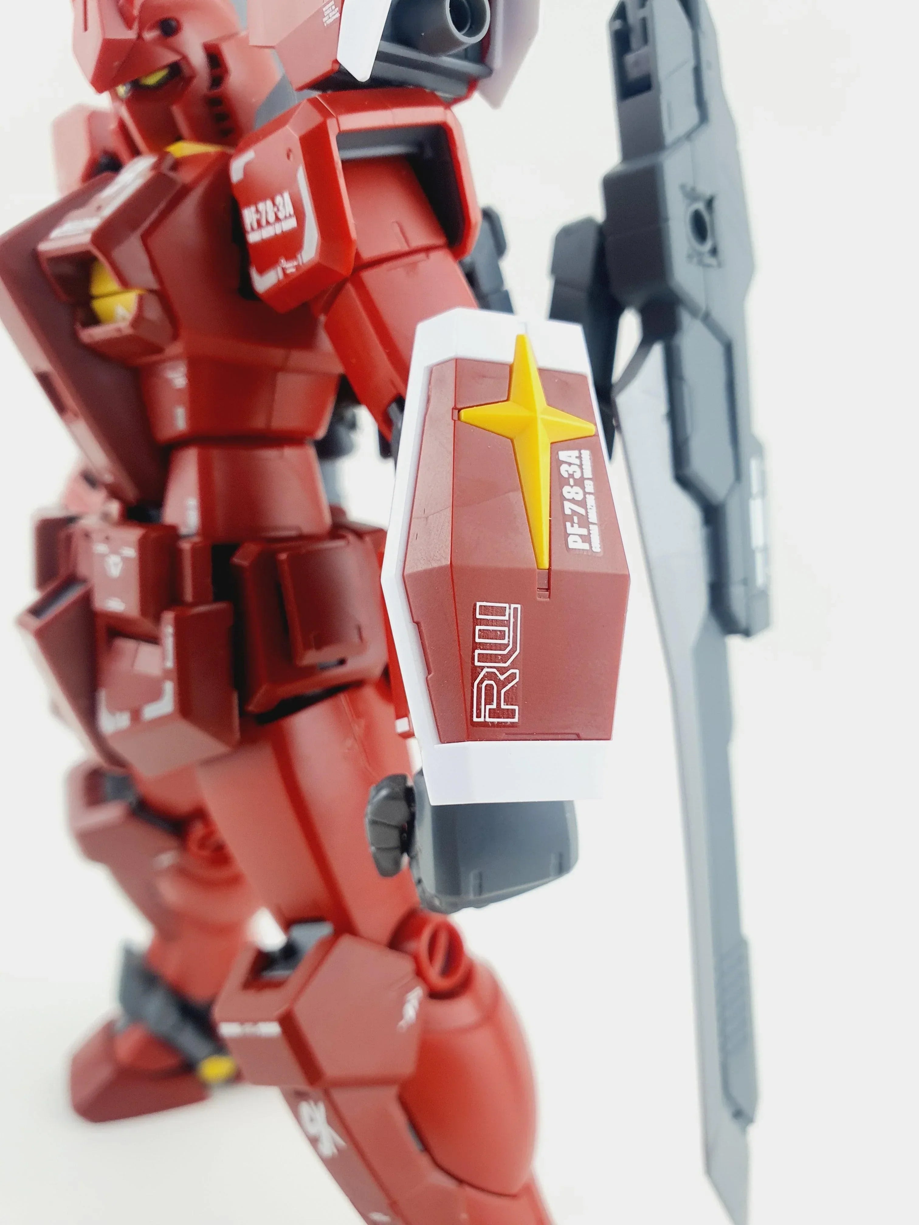 Delpi Water Decal For MG Amazing Red Warrior - A-Z Toy Hobby