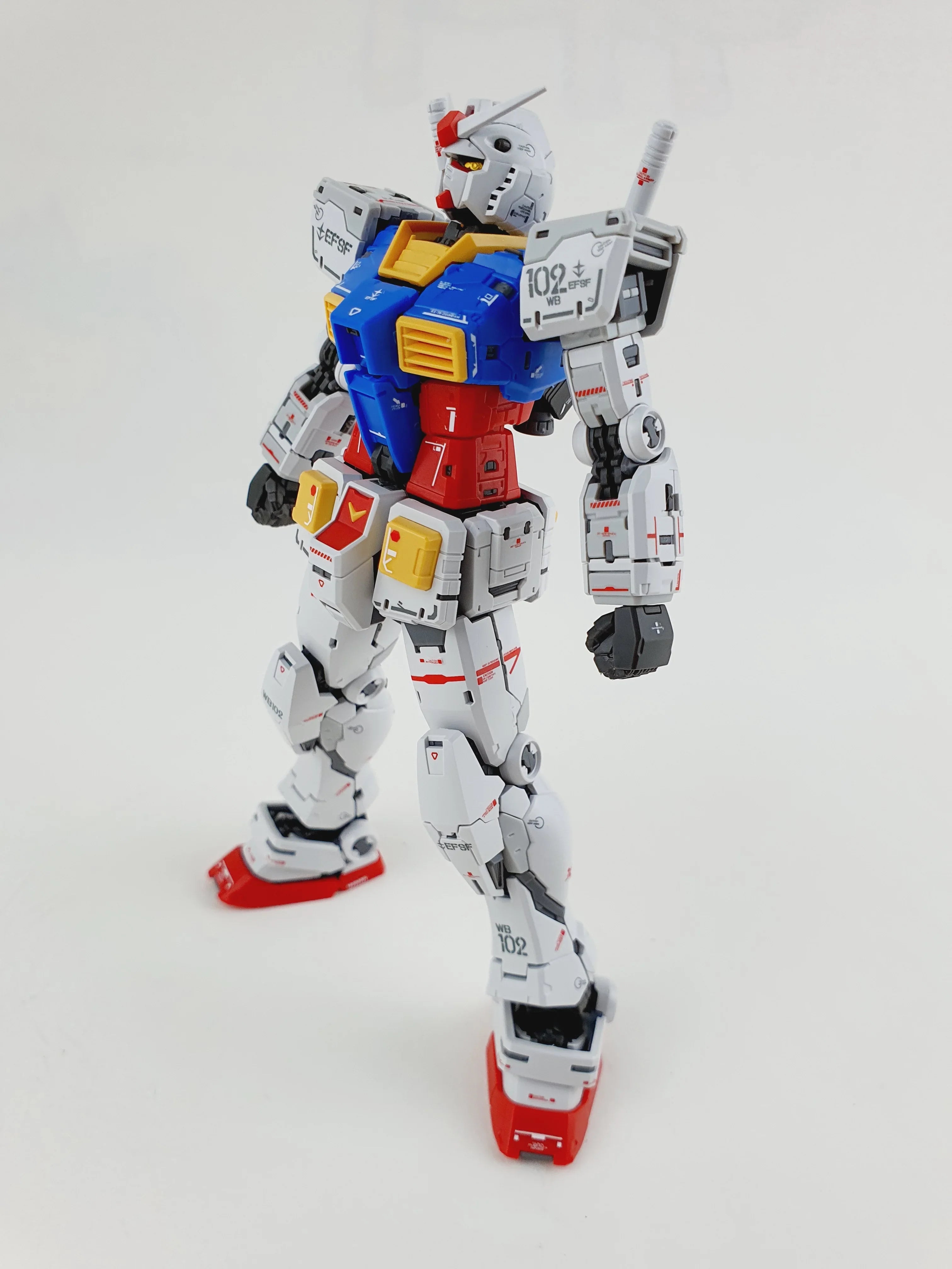 Delpi Water Decal For RG RX-78-2 2.0 Unleashed Style - A-Z Toy Hobby