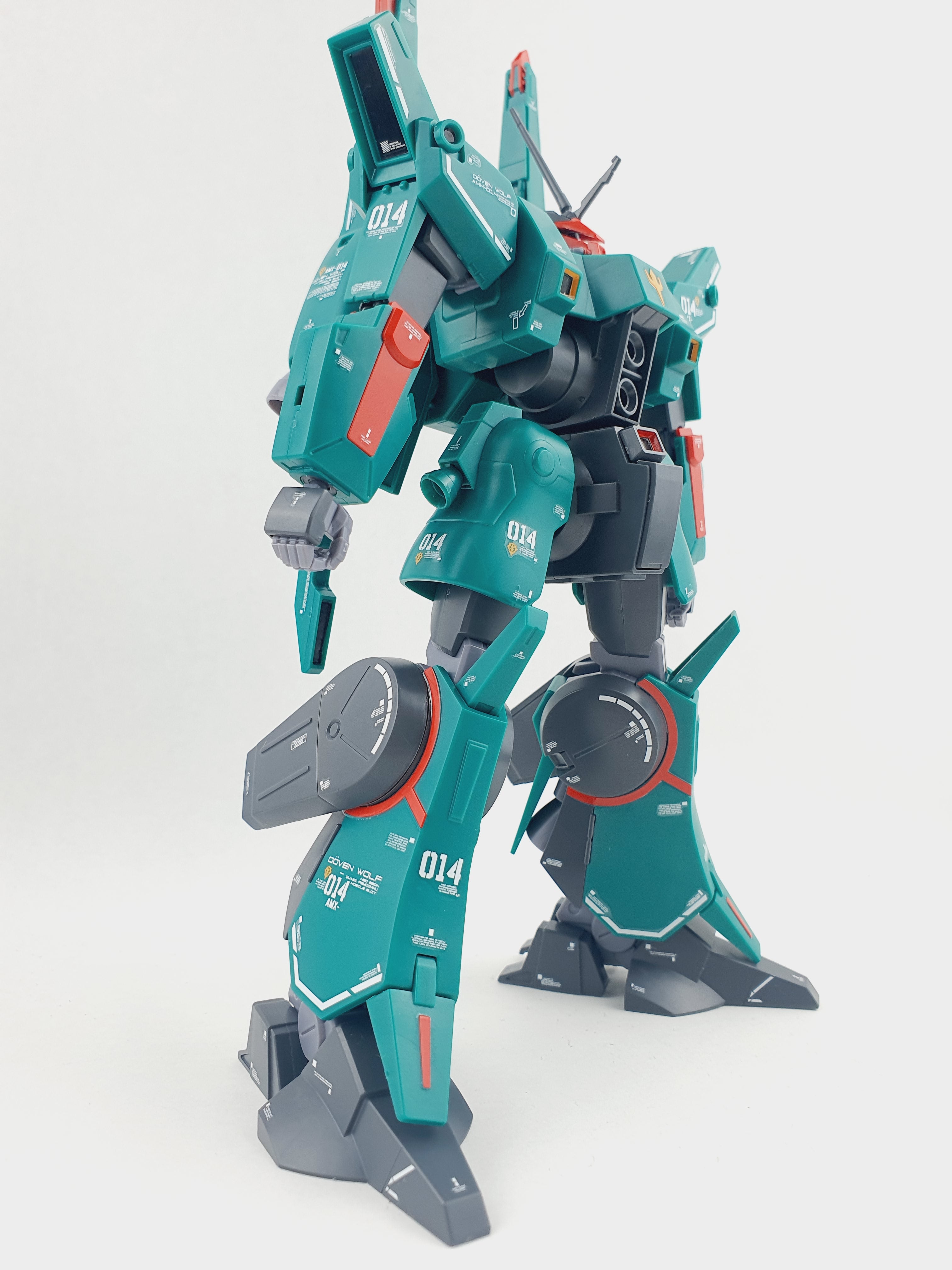 Delpi Water Decal For HG Doven Wolf ZZ Ver. - A-Z Toy Hobby