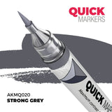 AK Interactive AKMQ020 Quick Markers Strong Gray