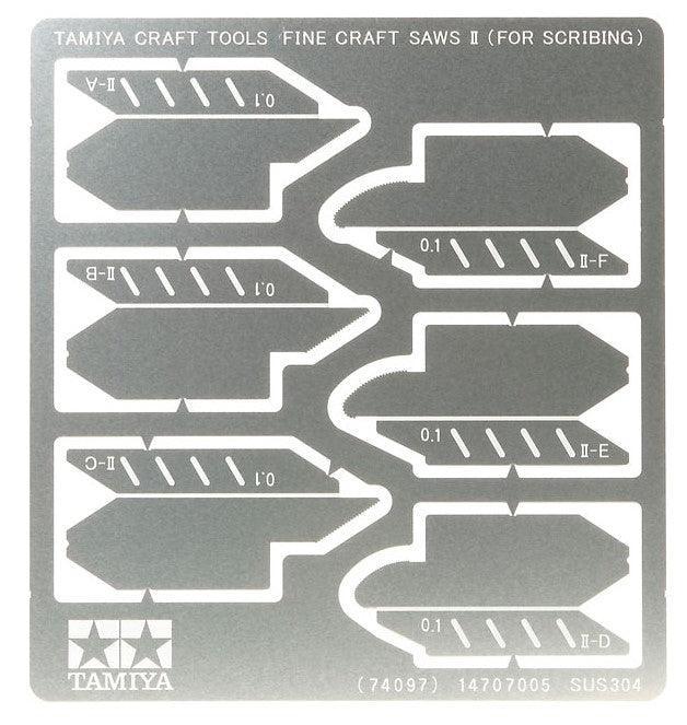 Tamiya 74097 Fine Craft Saws II For Line Carving TAM74097 - A-Z Toy Hobby