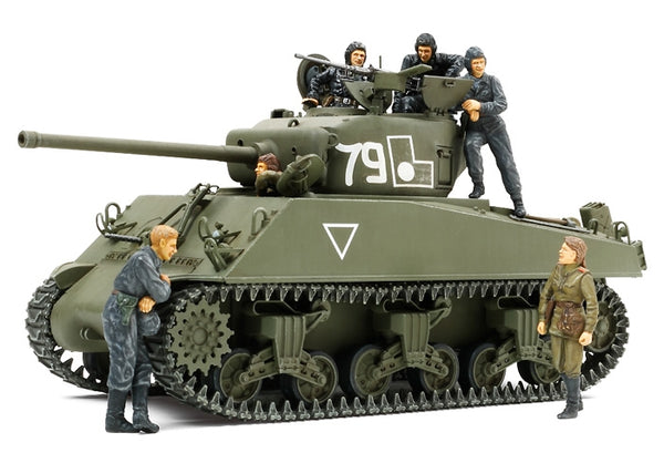 Tamiya 25105 M4A2(76)W Sherman "Red Army" w/ 6 Figures 1/35 Model Kit