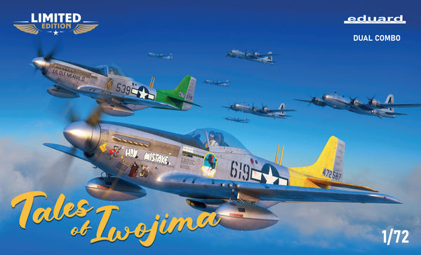 Eduard 2152 P-51D Tales of Iwojima Dual Combo 1/72 Model Kit