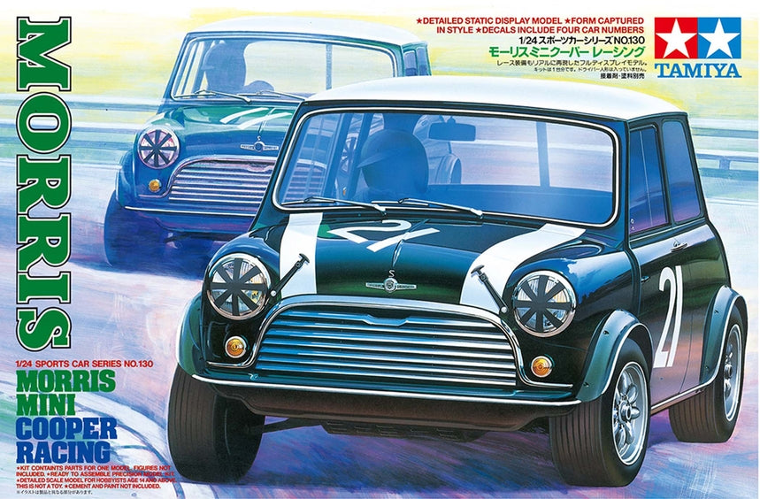 Tamiya 24130 Morris Mini Cooper Racing 1/24 Model Kit