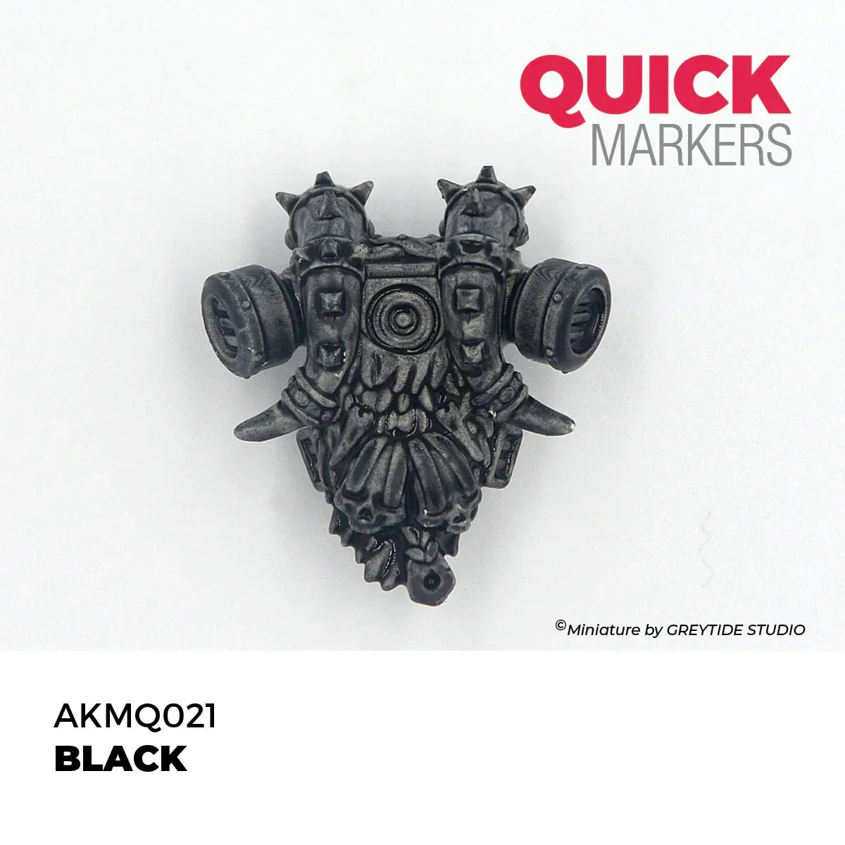 AK Interactive AKMQ021 Quick Markers Black