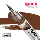 AK Interactive AKMQ022 Quick Markers Leather