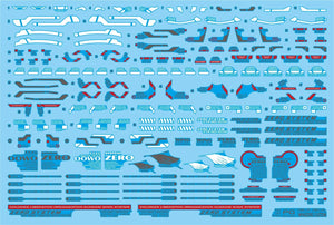 Delpi Water Decal For PG Wing Zero Custom - A-Z Toy Hobby
