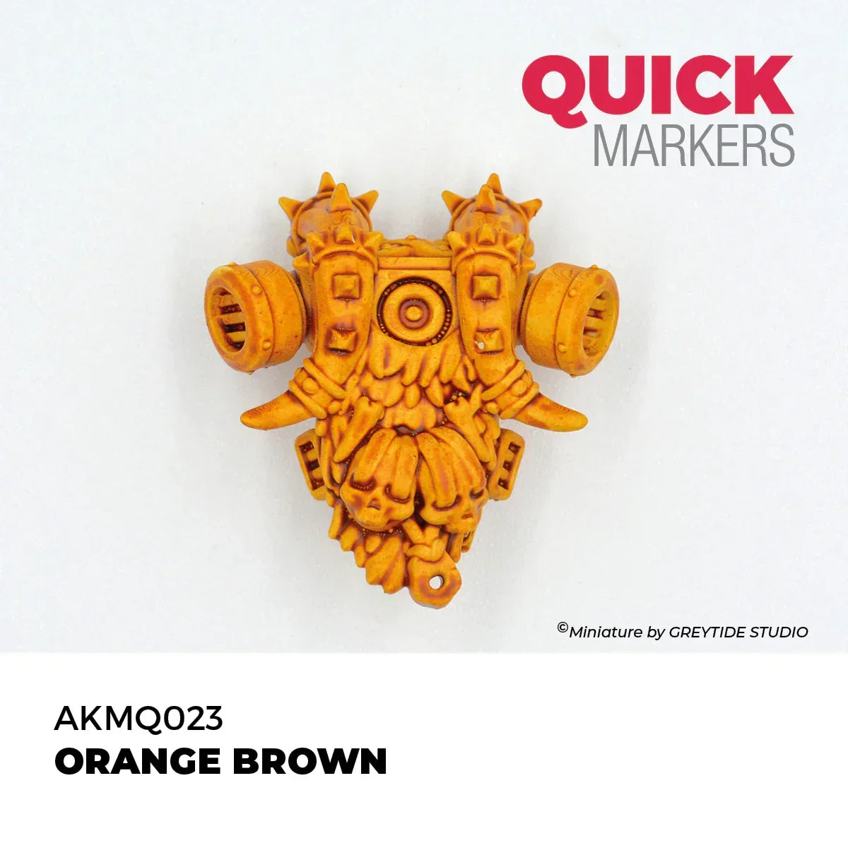 AK Interactive AKMQ023 Quick Markers Orange Brown
