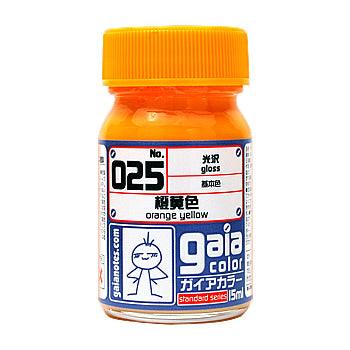 Gaia Notes Base Color 025 Gloss Orange Yellow Lacquer Paint 15ml - A-Z Toy Hobby