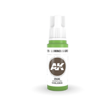 AK Interactive AK11225 3G Luminous Green Ink Acrylic Paint 17ml - A-Z Toy Hobby