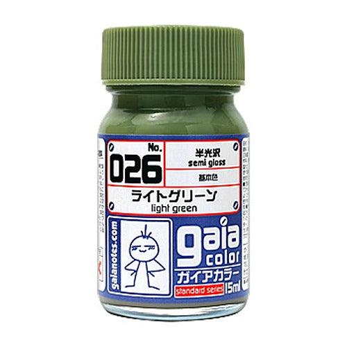 Gaia Notes Military Color 026 Light Green Lacquer Paint 15ml - A-Z Toy Hobby