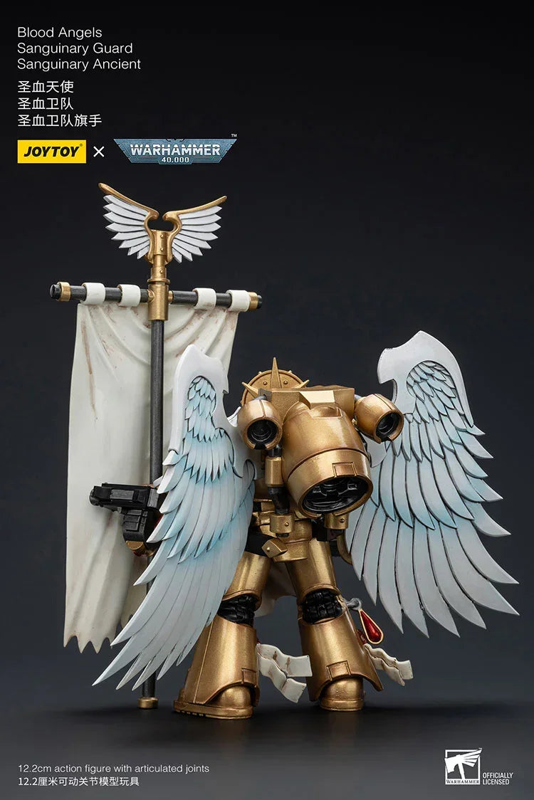 Joy Toy Warhammer Blood Angels Sanguinary Guard 1/18 Action Figure - A-Z Toy Hobby