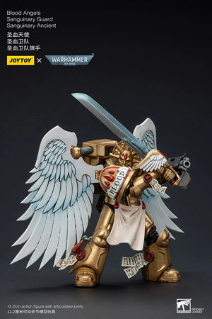 Joy Toy Warhammer Blood Angels Sanguinary Guard 1/18 Action Figure - A-Z Toy Hobby