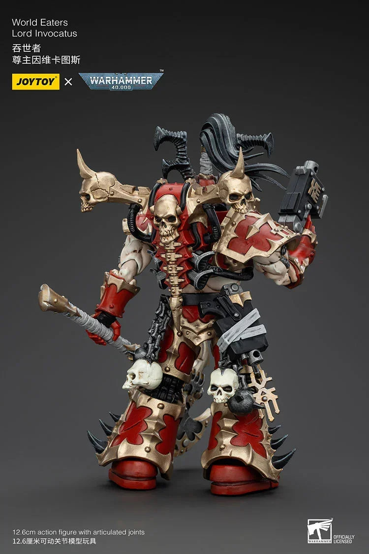 Joy Toy Warhammer World Eaters Lord Invocatus 1/18 Action Figure - A-Z Toy Hobby