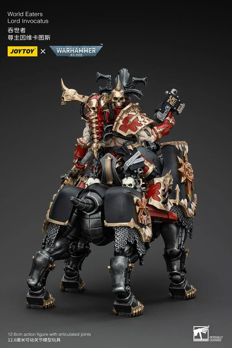 Joy Toy Warhammer World Eaters Lord Invocatus 1/18 Action Figure - A-Z Toy Hobby