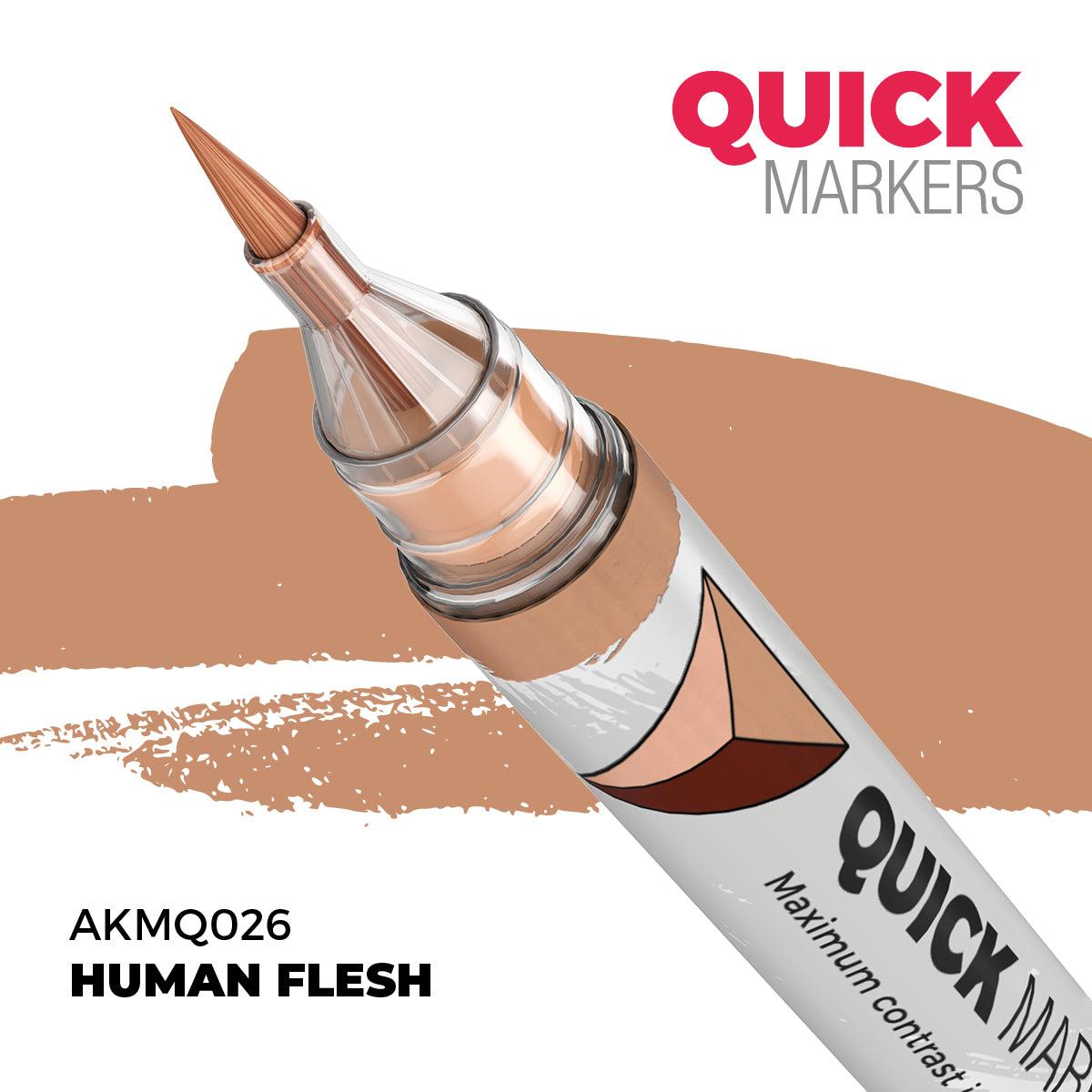 AK Interactive AKMQ026 Quick Markers Human Flesh