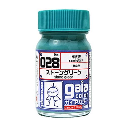 Gaia Notes Military Color 028 Stone Green Lacquer Paint 15ml - A-Z Toy Hobby