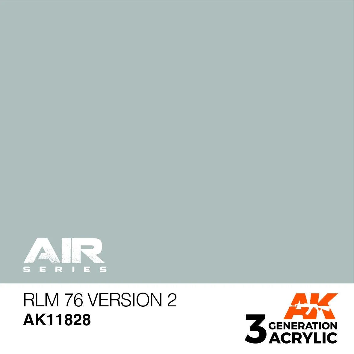 AK Interactive AK11828 3G Air RLM 76 Version 2 Paint 17ml - A-Z Toy Hobby