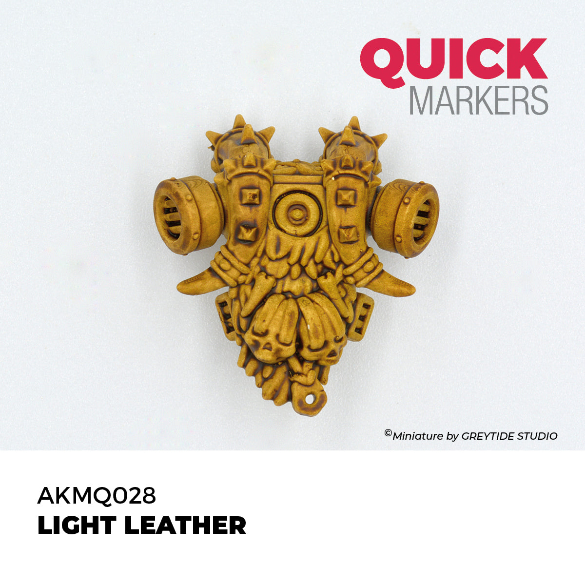 AK Interactive AKMQ028 Quick Markers Light Leather