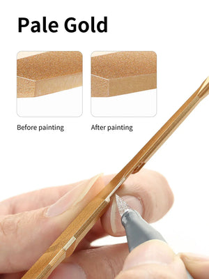 DSPIAE Soft Tip Marker Metallic Pale Gold MKM-09 - A-Z Toy Hobby