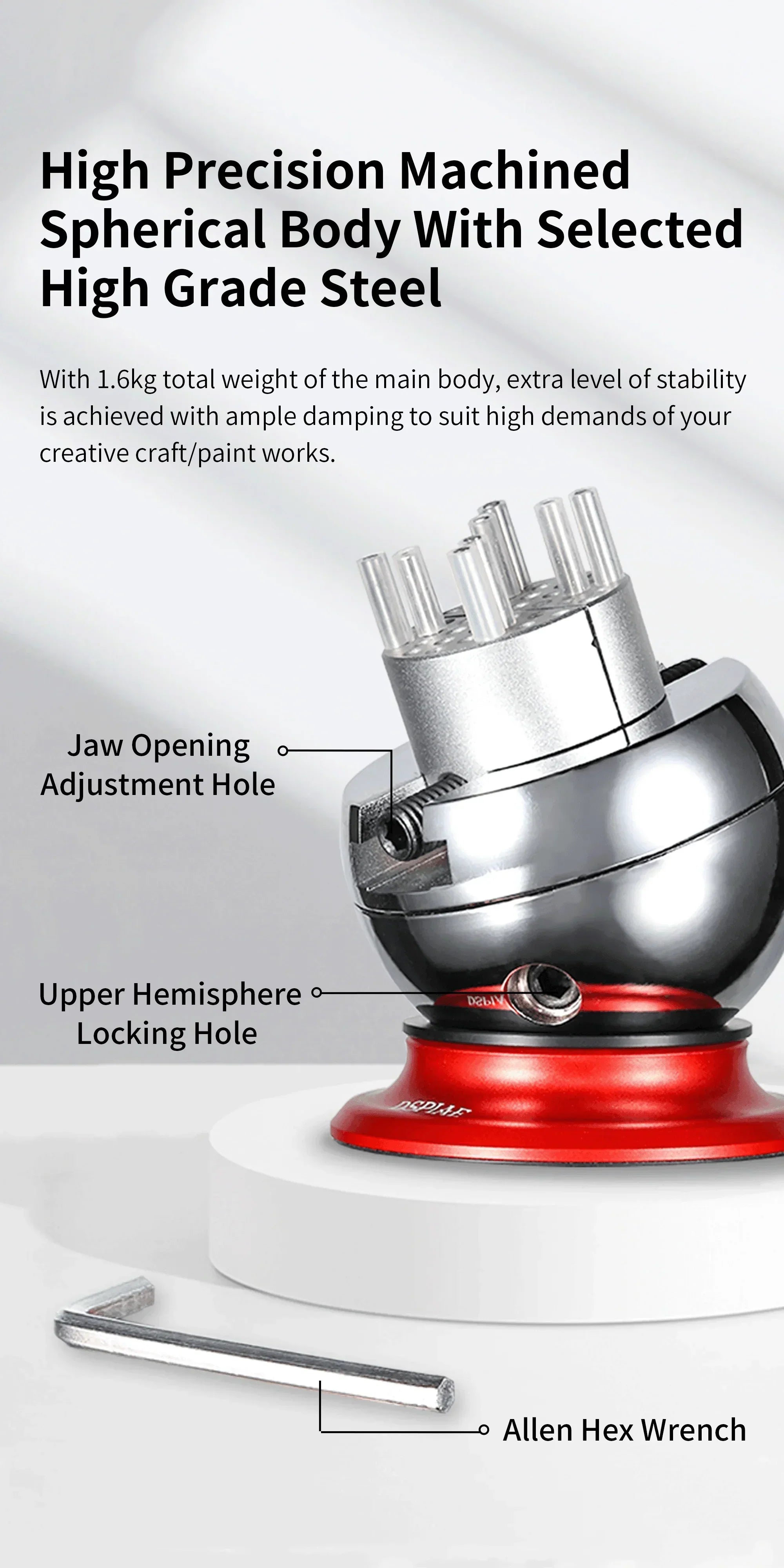 DSPIAE Omnidirectional Spherical Vise AT-SV - A-Z Toy Hobby
