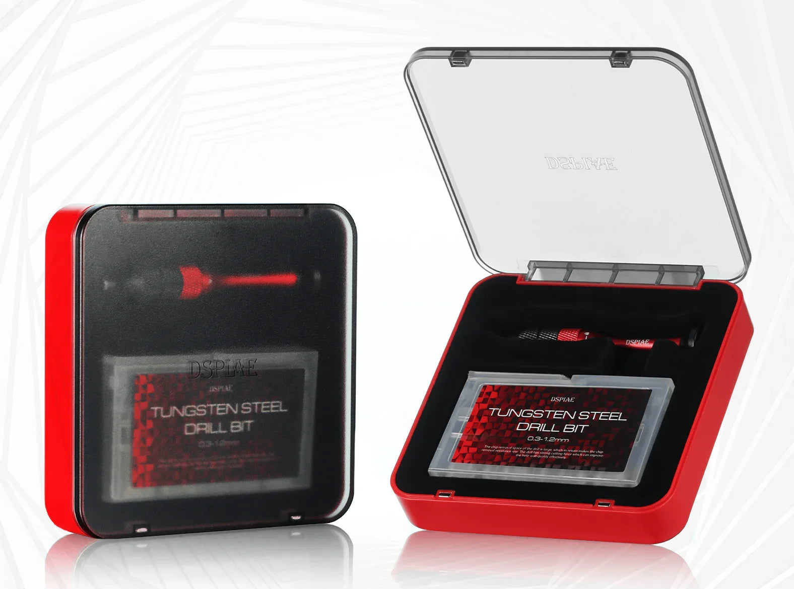 DSPIAE Aluminum Hand Drill Set with 10 Tungsten Drill Bits AT-SHD - A-Z Toy Hobby