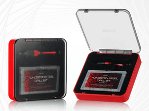 DSPIAE Aluminum Hand Drill Set with 10 Tungsten Drill Bits AT-SHD - A-Z Toy Hobby