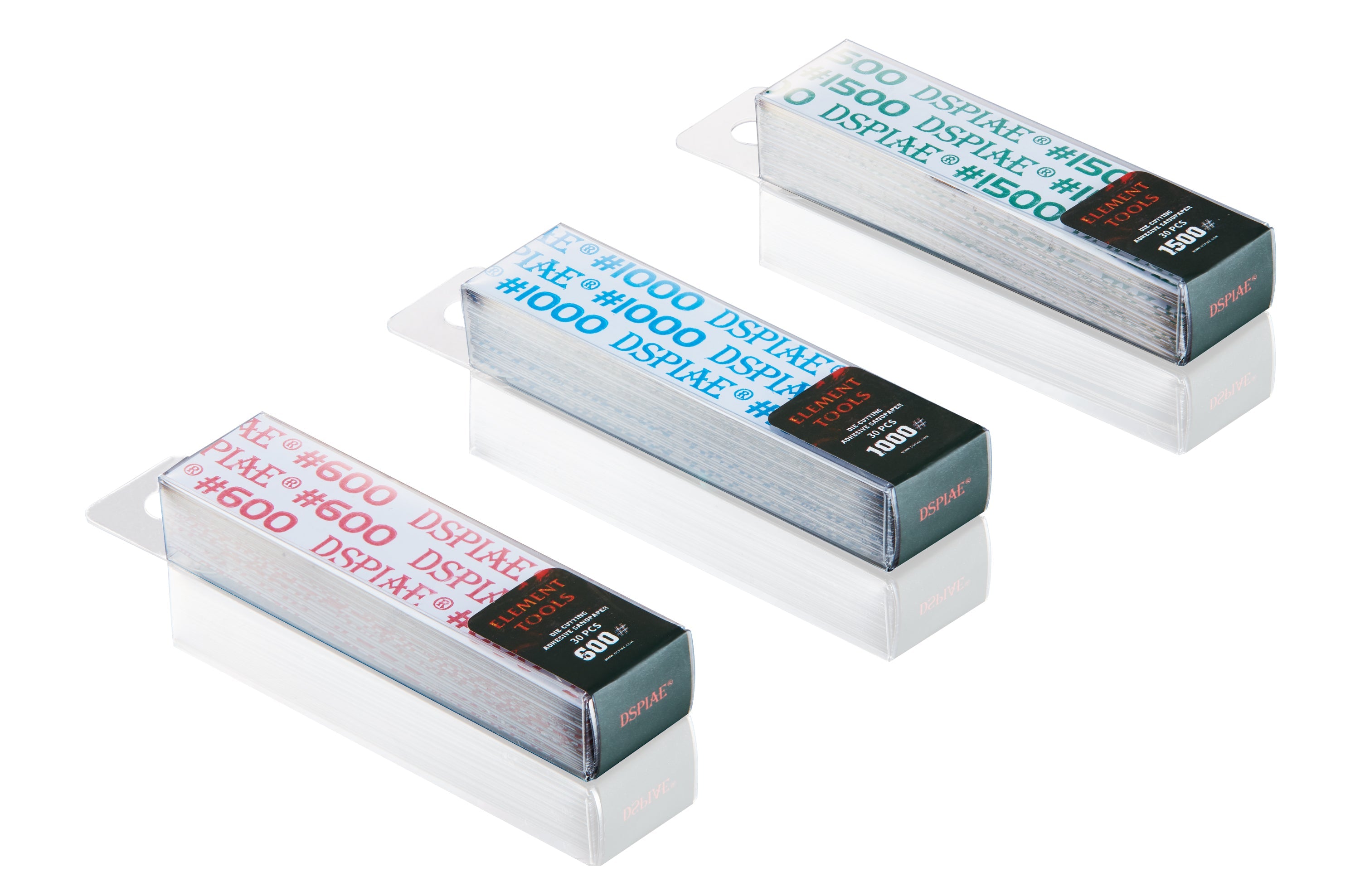 DSPIAE WSP-MA Adhesive Sandpaper for Multi Angle Sanding Slider AT-MA (30pcs) - A-Z Toy Hobby