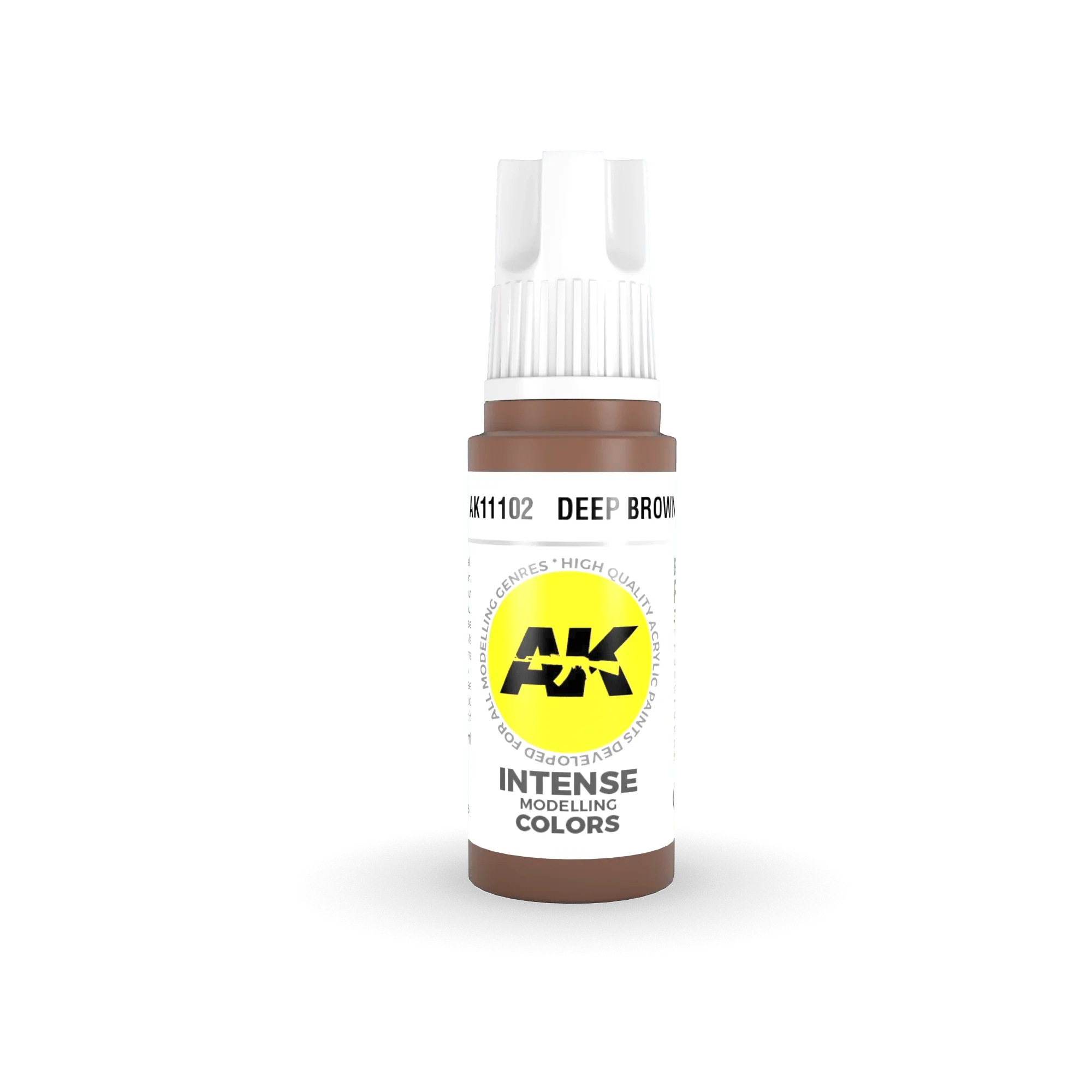 AK Interactive AK11102 3G Deep Brown Acrylic Paint 17ml - A-Z Toy Hobby