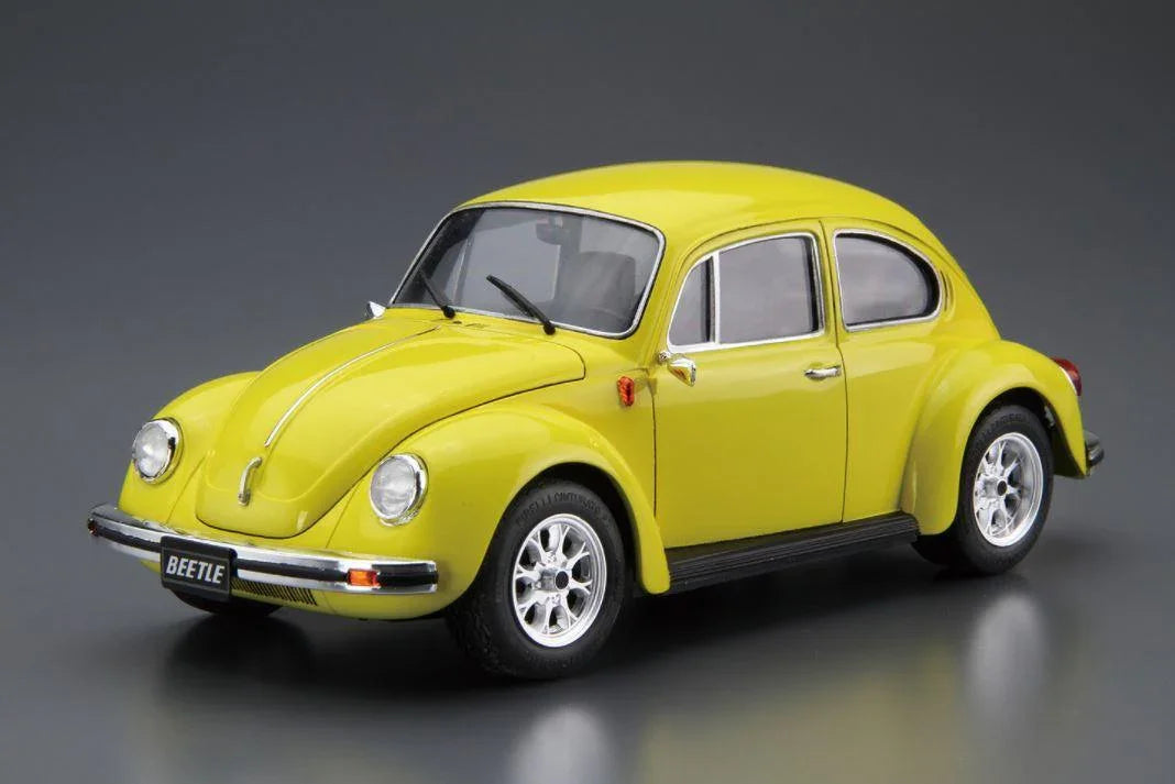 Aoshima 73 Volkswagen 1973 13AD Beetle 1303S 1/24 Model Kit - A-Z Toy Hobby