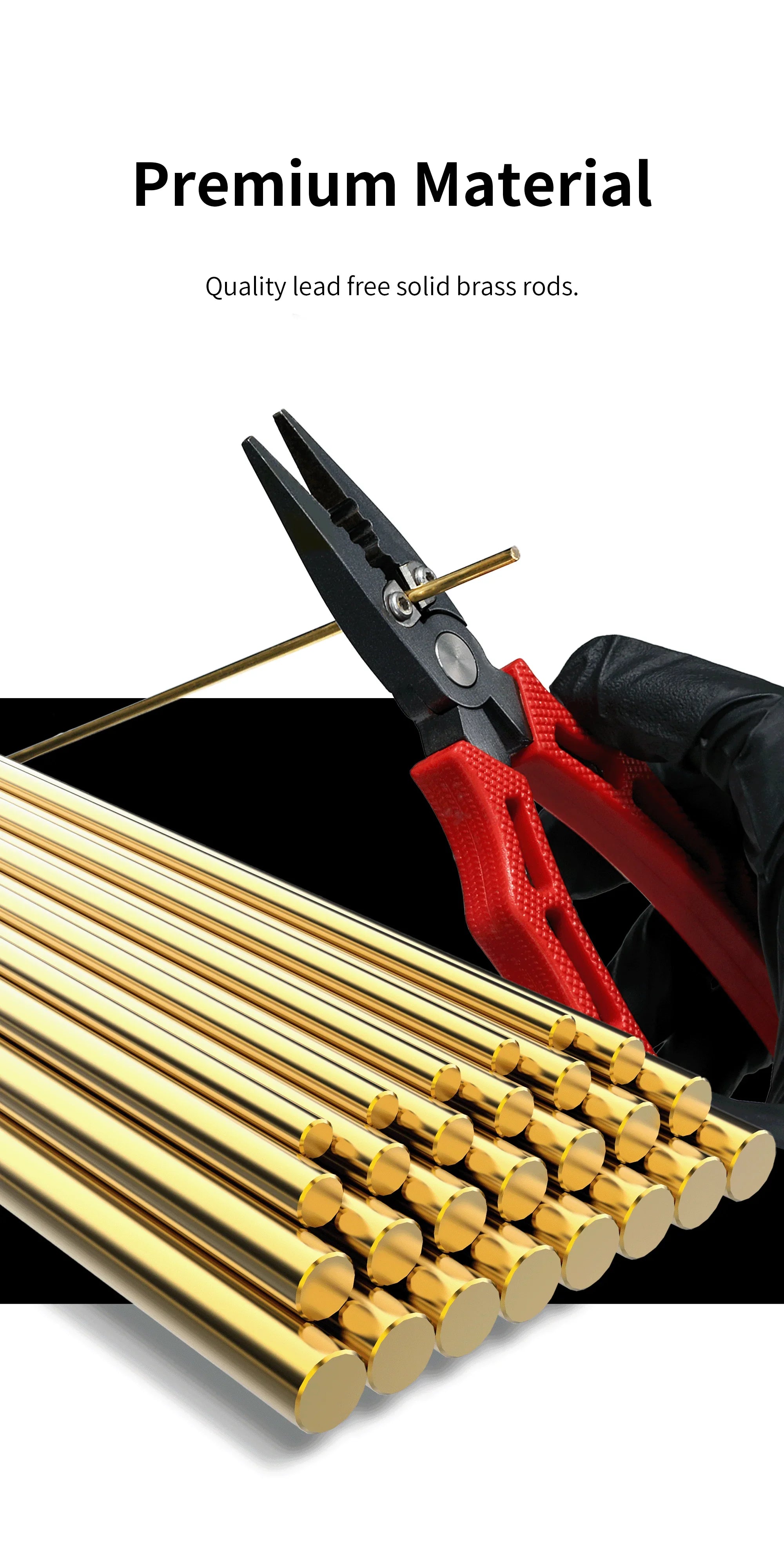 DSPIAE Brass Rods for Modeling BB - A-Z Toy Hobby