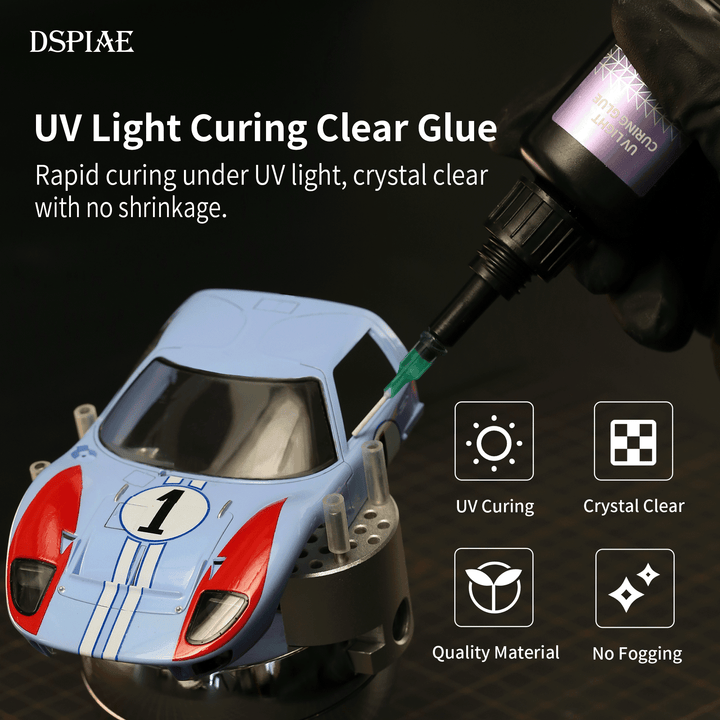 DSPIAE Ultraviolet Light Curing Glue UV-G - A-Z Toy Hobby