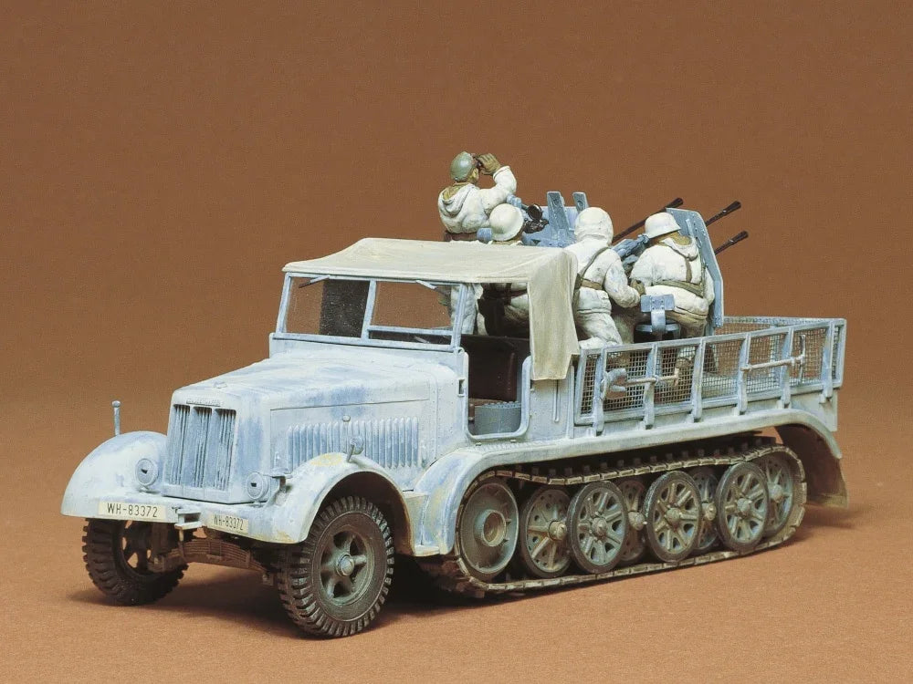 Tamiya 35050 German 8 Ton Half Track Sdkfz 7/1 1/35 Model Kit - A-Z Toy Hobby