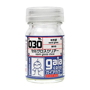 Gaia Notes Base Color 030 Semi Gloss Clear Lacquer Paint 15ml - A-Z Toy Hobby