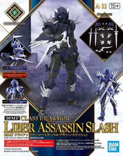 Bandai 30MF A-11 Class Up Armor - Liber Assassin Slash 1/144 - A-Z Toy Hobby