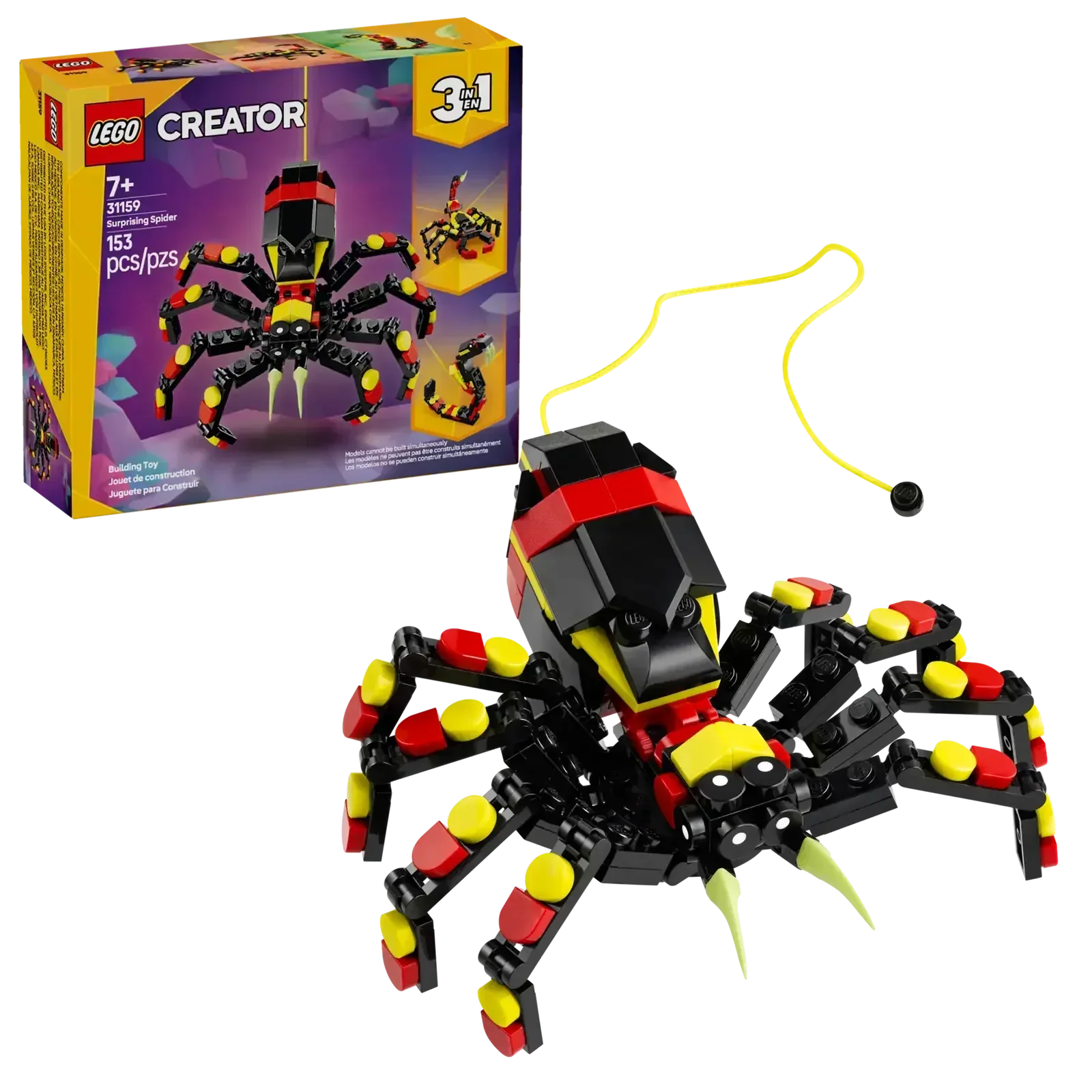 LEGO Wild Animals: Surprising Spider 31159 - Creator - A-Z Toy Hobby