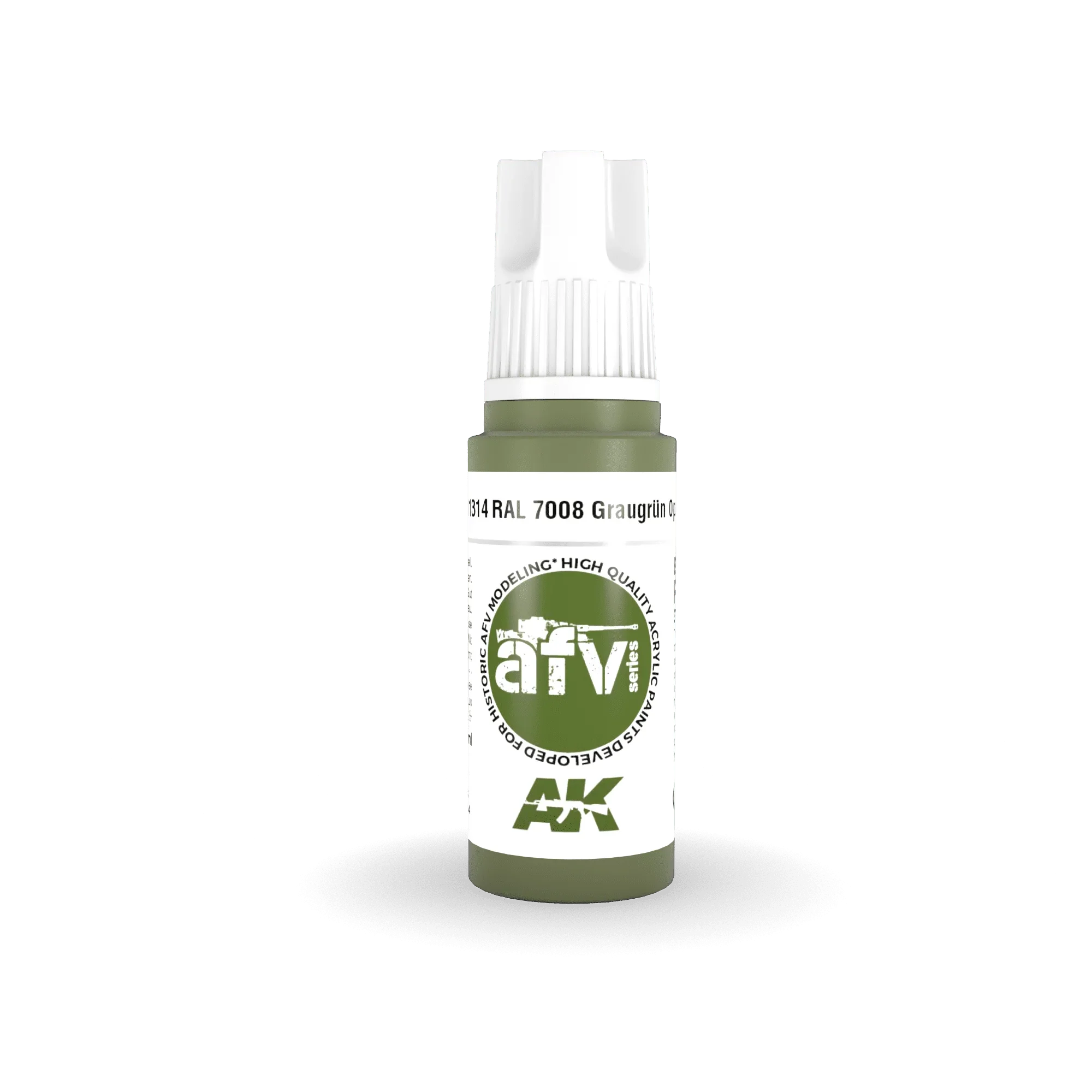 AK Interactive AK11314 3G AFV RAL 7008 Graugrun opt.2 Paint 17ml - A-Z Toy Hobby