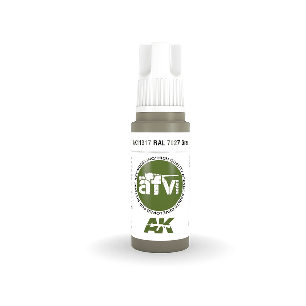 AK Interactive AK11317 3G AFV RAL 7027 Grau Paint 17ml