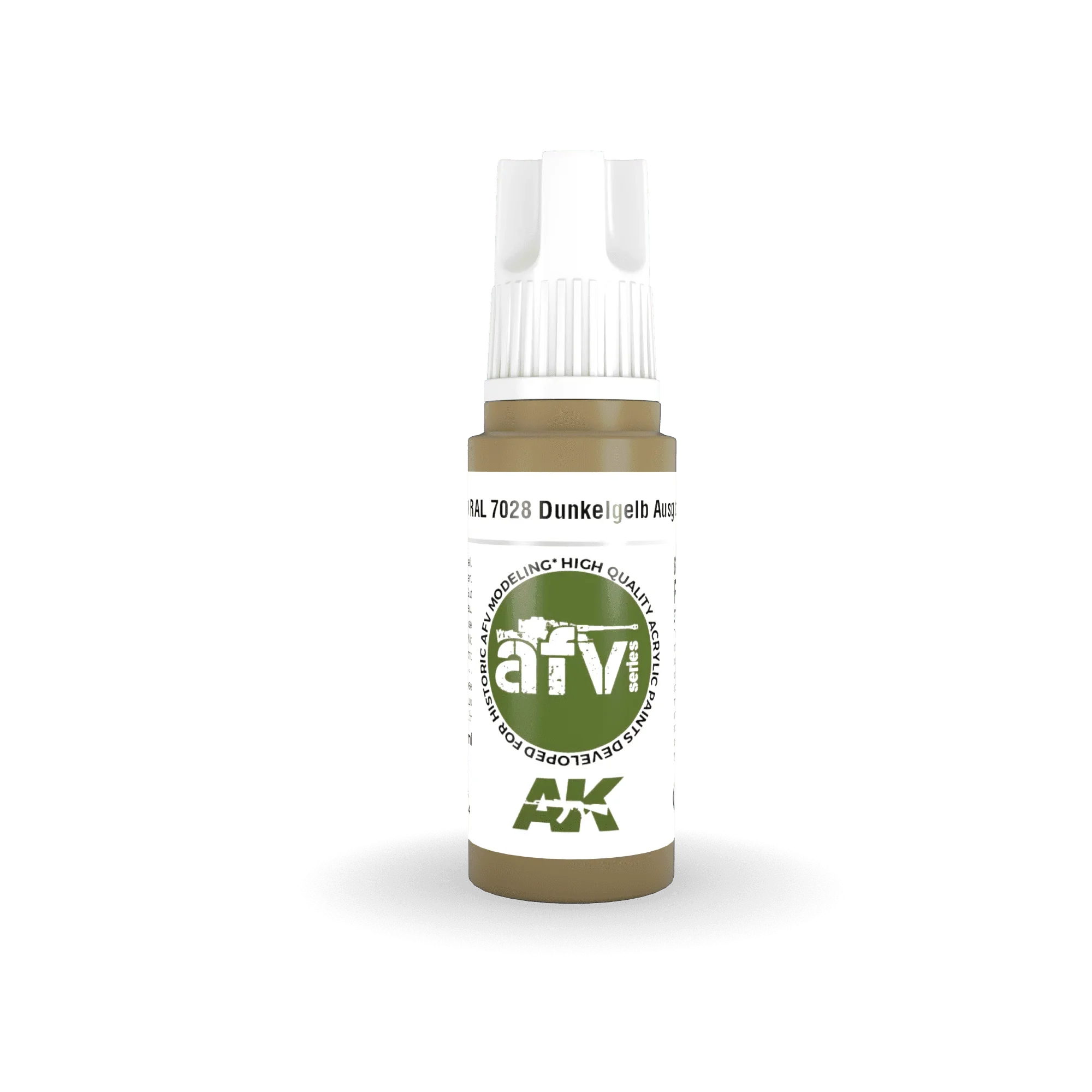 AK Interactive AK11319 3G AFV RAL 7028 Dunkelgelb Ausgabe 1944 Paint 17ml - A-Z Toy Hobby