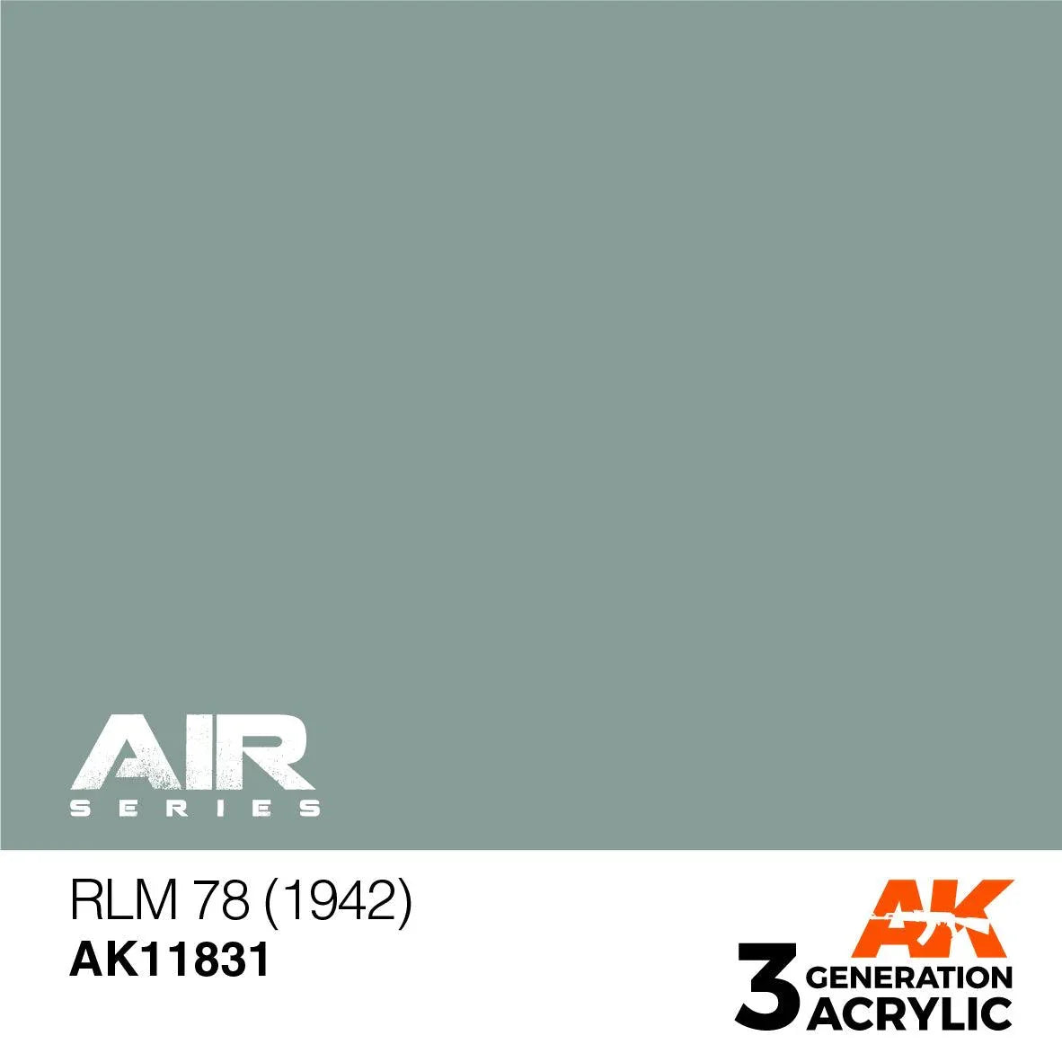 AK Interactive AK11831 3G Air RLM 78 (1942) Paint 17ml - A-Z Toy Hobby