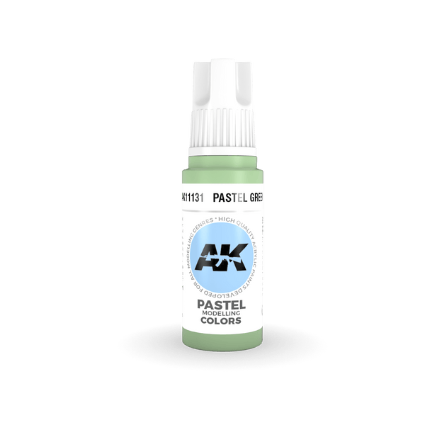 AK Interactive AK11131 3G Pastel Green Acrylic Paint 17ml - A-Z Toy Hobby